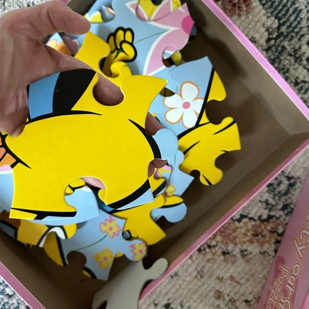 Vintage 90s Looney Tunes Tweety Bird Puzzle 3 FOOT Tall Life Size Puzzle Age 4-8